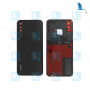 Backcover glass mit Linse - 02351VNT - Schwarz (Midnight black) - Huawei P20 Lite (ANE-LX1) - oem