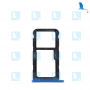 SIM Card Tray + MicroSD - Blue - Huawei P20 Lite (ANE-LX1)