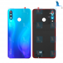 Back cover glass with lens - 02352RPY - Peackock Blue - Huawei P30 Lite (MAR-LX1M) - original - qor