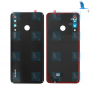 Rückseitiges Deckglas mit Linse - 02352RPV - Midnight black - Huawei P30 Lite (MAR-LX1M) - service pack