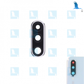 Camera lens with frame - White - P30 Lite (MAR-LX1M) Camera lens with frame - White - P30 Lite (MAR-LX1M)