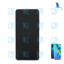 P30 Pro, LCD + Frame - 02352PGE - Blu (Aurora Blue) - Huawei P30 Pro (VOG-L29) - Original - qor