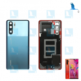Battery cover - 02352DGH - Mystic Blue - P30 Pro (VOG-L29) - service pack