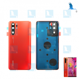 Battery cover - 02352PLS - Amber sunrise - P30 Pro (VOG-L29) - service pack