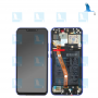 P Smart+, LCD + Chassis + Batterie - 02352BUH - Bleu - Huawei P Smart + (INE-LX1) - original - qor