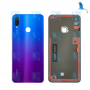 Back cover - Battery cover - 02352CAK - Blau (Iris purple) -  Huawei P Smart + (INE-LX1) / Nova 3i
