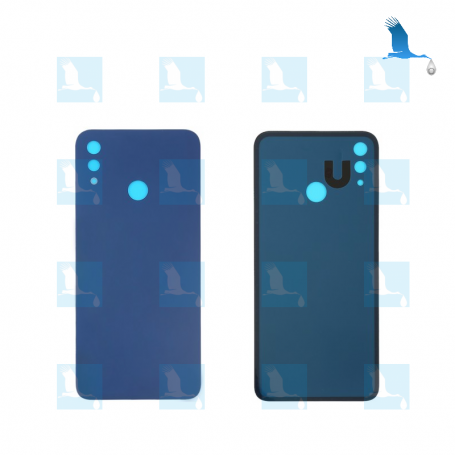 Vitre arrière - Protection batterie - 02352BLU - Bleu - Huawei P Smart + (INE-LX1) / Nova 3i