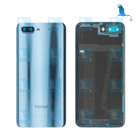 Rückwand - Batteriefachabdeckung - 02351XNY - Grau (Glacier grey) - Huawei Honor 10 (COL-AL00/COL-L29) - oem