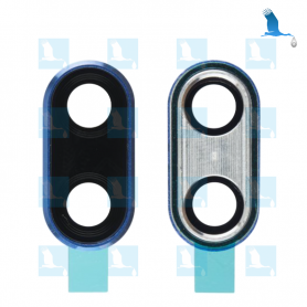 Camera lens with frame - Bleu (Phantom blue) - Huawei Honor 10 (COL-AL00/COL-L29) - ori