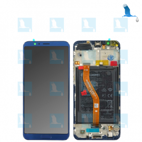 Honor View 10, LCD + Chassis + Batterie - 02351SXB -  Bleue - Huawei Honor View 10 (BKL-L09) Honor View 10, LCD + Chassis + Batterie - 02351SXB - Bleue - Huawei Honor View 10 (BKL-L09)