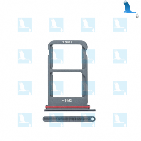 Sim card tray - 02351SCTG - Titanium Grey - Huawei Mate 10 Pro - ori