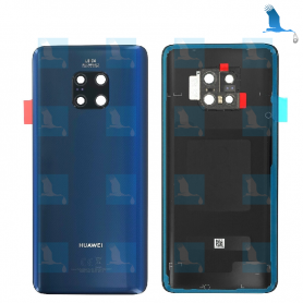 Back cover, Battery cover - 02352GDE - Blu - Huawei Mate 20 Pro (LYA-L29) - oem Back cover, Battery cover - 02352GDE - Blu - Huawei Mate 20 Pro (LYA-L29) - oem