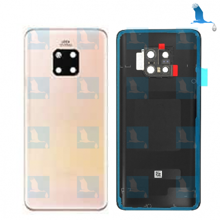 Back cover, Battery cover - 02352GDP - Rosa - Huawei Mate 20 Pro (LYA-L29) - oem