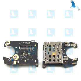 SIM/SD card reader Flex Cable with Microphone Board - Huawei Mate 20 Pro (LYA-L29) SIM/SD card reader Flex Cable with Microphone Board - Huawei Mate 20 Pro (LYA-L29)