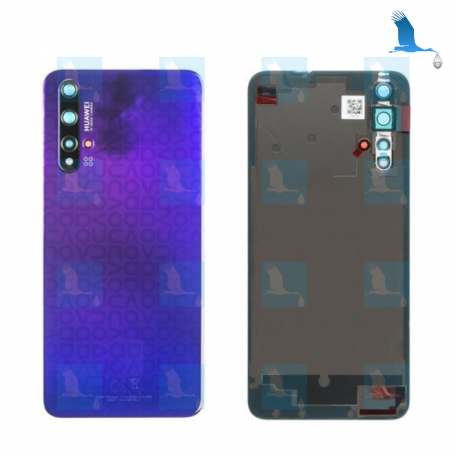 Battery cover - Battery cover - 02353EBK- Purple (Midsummer Purple) - Huawei Nova 5T (YAL-L61) - oem