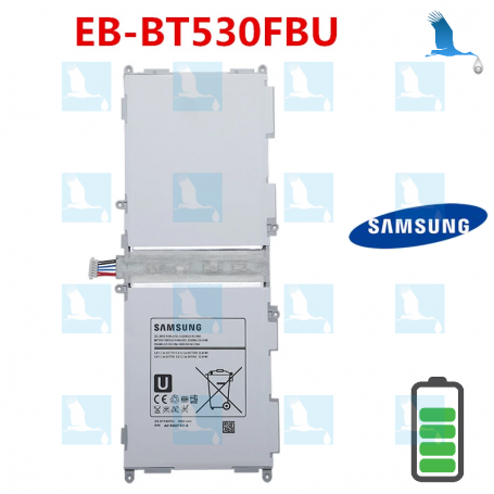 Batterie - EB-BT530FBE - GH43-04157A,GH43-04157B - 6800 mAh - Samsung Galaxy Tab 4 10.1 (T530 / T535) - oem