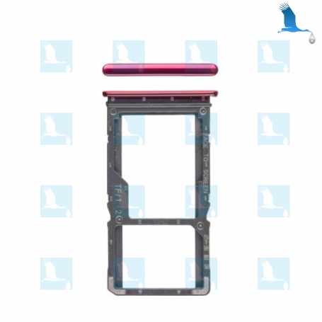 SIM card Tray - Rouge - Redmi Note 7 (M1901F7G) - ori