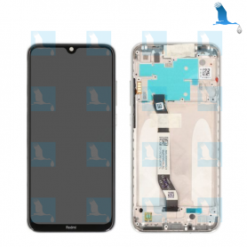 Display + Touchscreen + Frame - 5600040C3J00 - Bianco (Moonlight white) - Xiaomi Redmi Note 8 (M1908C3JG) - ori Display + Touchscreen + Frame - 5600040C3J00 - Bianco (Moonlight white) - Xiaomi Redmi Note 8 (M1908C3JG) - ori