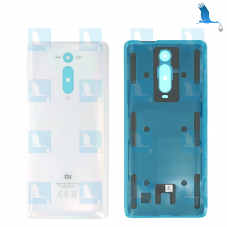 Backcover - Battery cover  - 55050000031Q - White - Xiaomi Mi 9T / Mi 9T Pro - oem
