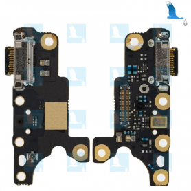Charging board and flex connector - 20B2N0W0002 - Nokia 7Plus (TA-1046,TA-1055) - oem Charging board and flex connector - 20B2N0W0002 - Nokia 7Plus (TA-1046,TA-1055) - oem