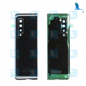 Backcover, battery cover - GH96-12253A - Cosmos Black - Galaxy Fold F900 - original Backcover, battery cover - GH96-12253A - Cosmos Black - Galaxy Fold F900 - original