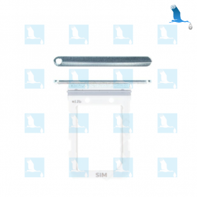SIM card tray - GH98-45178A - Argent (Space Silver) - Galaxy Fold F900 4G & F907 5G - original SIM card tray - GH98-45178A - Argent (Space Silver) - Galaxy Fold F900 - original
