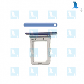 SIM card tray - GH98-45178D - Bleu (Astro Blue) - Galaxy Fold F900 4G & F907 5G - original SIM card tray - GH98-45178D - Bleu (Astro Blue) - Galaxy Fold F900 - original