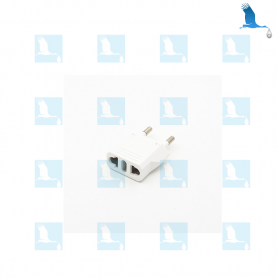 Adaptateur Europe - Blanc - prise 220V - US/Chine vers Suisse/Europe Adaptateur Europe - Blanc - prise 220V - US/Chine vers Suisse/Europe
