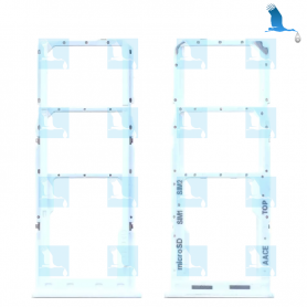 SIM Card Tray - GH98-47323D - Blanc - Galaxy A13 4G (A135F/A137F) - ori SIM Card Tray - GH98-47323D - Blanc - Galaxy A13 4G (A135F/A137F) - ori