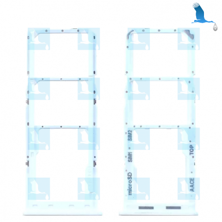 SIM Card Tray - GH98-47323D - Bianco - Galaxy A13 4G (A135F/A137F) - ori