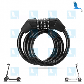 Cadenas (4 digit) - Electric Scooter Cadenas (4 digit) - Electric Scooter