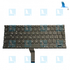 Clavier CH QWERTZ - MacBook Air 13" A1466 /A1369 - original qor Clavier CH QWERTZ - MacBook Air 13" A1466 /A1369 - original qor