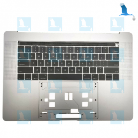 Top case avec Touch Bar - Argent - Clavier CH - Macbook Pro A1707 Top case avec Touch Bar - Argent - Clavier CH - Macbook Pro A1707