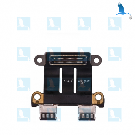 USB-C Charger Connector Board - MacBook Pro - A1989 / A1990 / A1706 / A1707 - 820-01141-04 - ori