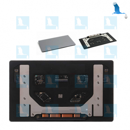 Trackpad - Grau (Sideral gray) - MacBook A1706 / A1708 - original - qor