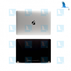 LCD full Screen with Frame - Argent (Silver) - MacBook Pro 13" A1706 / A1708 - qon LCD full Screen with Frame - Silver - MacBook A1706 / A1708 - QON