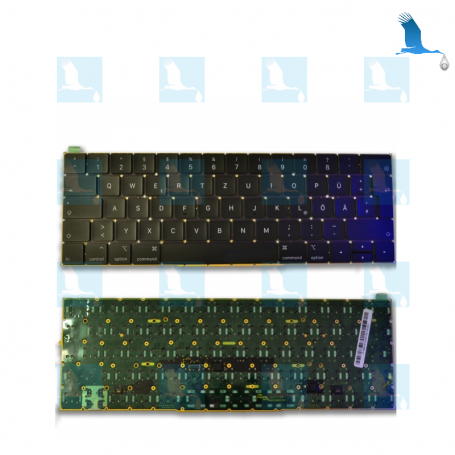 Keyboard - Layout CH - QWERTZ - MacBook Pro A1989 13" & A1990 15"  - original - qor