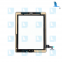 Digitizer + Home Button - Schwarz - iPad 2 (A1395) WiFi - QA