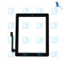 Digitizer + Home Button - Schwarz - iPAD3 (A1416) WiFi - OEM