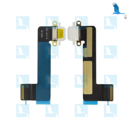 Charging Port Flex Cable - White - iPad Mini 1