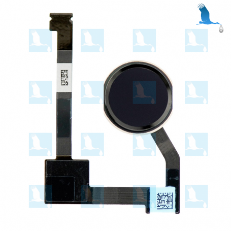 Home Button Assembly With Cable - Black - iPad Mini 4/Air 2/Pro 12.9