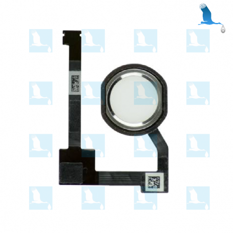 Home Button Assembly With Cable - Silver - iPad Mini 4/Air 2/Pro 12.9