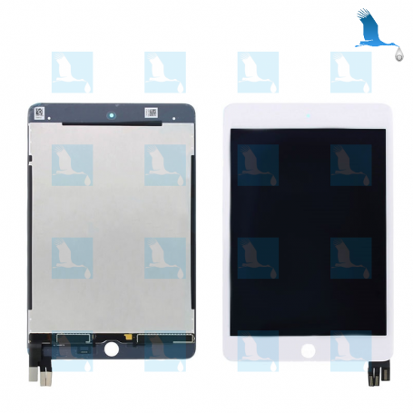 LCD + Touchscreen - Blanc - iPad Mini 5 (A2133/A2121/A2166/A2125) - oem