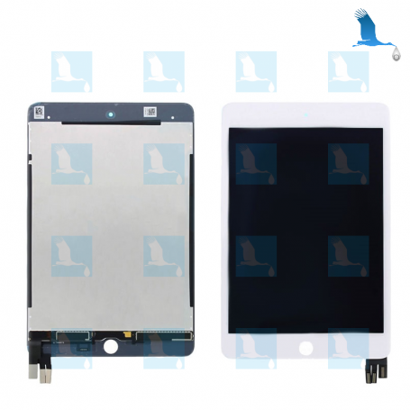 LCD + Touchscreen - Bianco - iPad Mini 5 (A2133/A2121/A2166/A2125) - oem