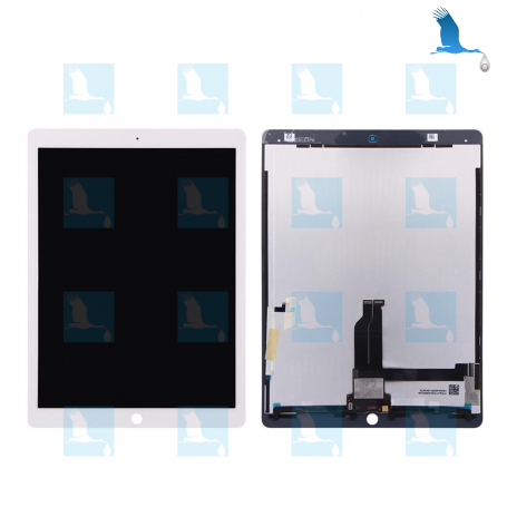 LCD & Touchscreen 12.9" - Blanc - iPad Pro - A1584 / A1652