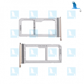 Support carte SIM or - SIM Card Tray gold - Samsung S7 Edge Support carte SIM or - SIM Card Tray gold - Samsung S7 Edge