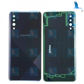 Backcover - Battery Cover - GH82-20805A - Schwarz (prism crush black) - Samsung A30s (A307) - Service Pack Backcover - Battery Cover - GH82-20805A - Schwarz (prism crush black) - Samsung A30s (A307) - Service Pack