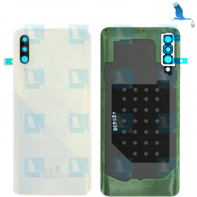 Backcover - Battery Cover - GH82-20805D - Weiss (prism crush white) - Samsung A30s (A307) - Service Pack Backcover - Battery Cover - GH82-20805D - Weiss (prism crush white) - Samsung A30s (A307) - Service Pack
