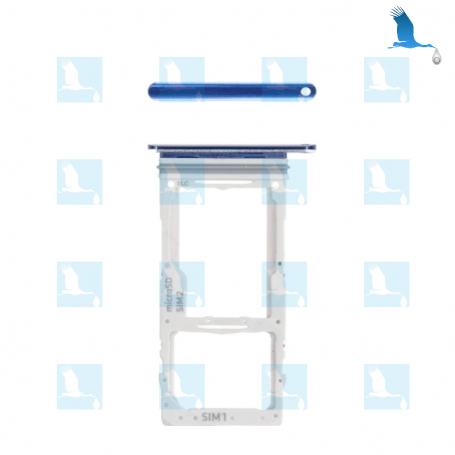 SIM card tray - GH98-44992C - Blu (Prism blue) - Galaxy S10 Lite (G770) - ori