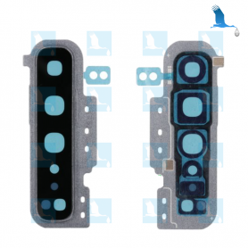 Camera lens with frame - GH98-43958B - Noir (Majestic Black) - Galaxy S10 5G - G977 - original - qor Camera lens with frame - GH98-43958B - Noir (Majestic Black) - Galaxy S10 5G - G977 - original - qor